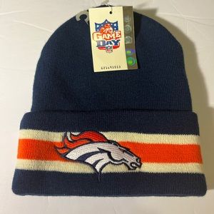 Denver Broncos Beanie Winter Hat. New.